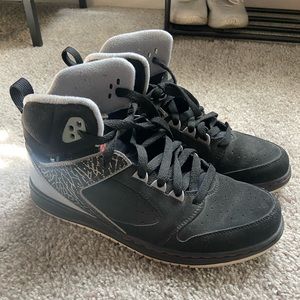 Black and Red Retro Jordan’s